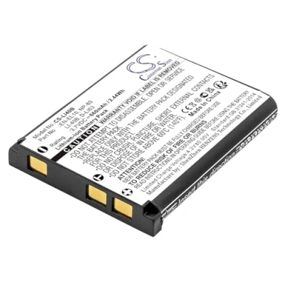 Immagine di TECHTEK batterie compatibile con [NIKON] Coolpix S210, S220, S230, S4000, S500, S510, S520, S570, S60, FBA