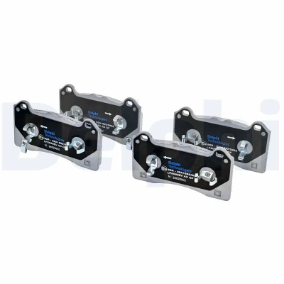 Immagine di DELPHI LP5058EV Kit pastiglie freno con lamierino anticigolío accessori