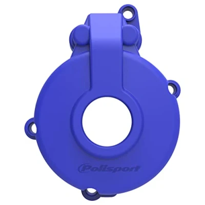 Immagine di Polisport 8467400002 Protezione del Coperchio dell&#039;accensione in Poliammide Resistente agli Urti e all&#039;abrasione Compatibile con Le Moto Sherco Colore Blu