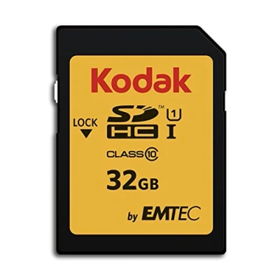 Immagine di 32GB Scheda SD Kodak SDHC classe 10 Gold+ UHS I U1 Ka.Blist [EKMSD32GHC10K]