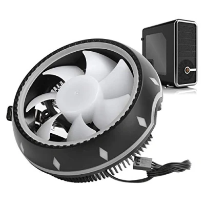Immagine di Raffreddatore CPU RGB, dissipatore di calore ventola host desktop, computer silenziosa, CPU, per 775/1150/1151/1155/1156/1366 / AMD FM2 AM4 FM1 AM3 + AM2