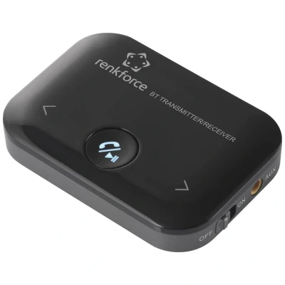 Immagine di Renkforce RF BTR 150 Trasmettitore ricevitore audio Bluetooth® Versione Bluetooth: 5.0 8 m Batteria integrata