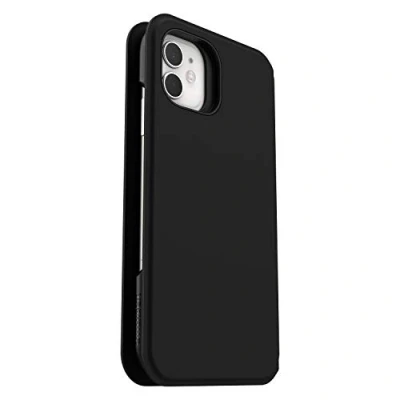Immagine di OtterBox Cover per iPhone 11 Strada Via, resistente a shock e cadute fino 2 metri, folio sottile, morbido al tatto con slot carta di credito, testato 2x vs norme MIL STD 810G, Nero