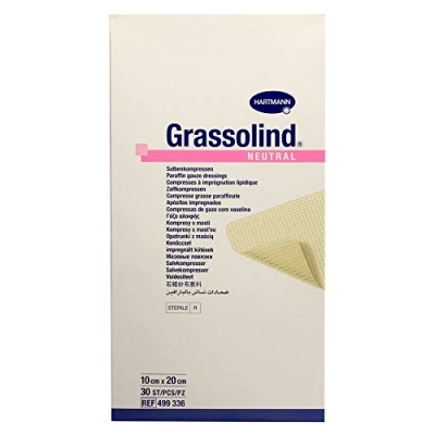 Immagine di Hartmann Grassolind 4993369 Confezione da 30 compresse per unguenti, 20 x 10 cm