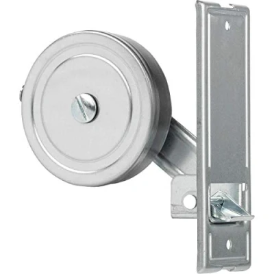 Immagine di Schellenberg 50101 Avvolgitore da Incasso Maxi avvolgibili, per Cinghia tapparella con 23 mm di Larghezza e Lunghezza Massima 5 m, Distanza dei Fori 10,5 cm, Grigio