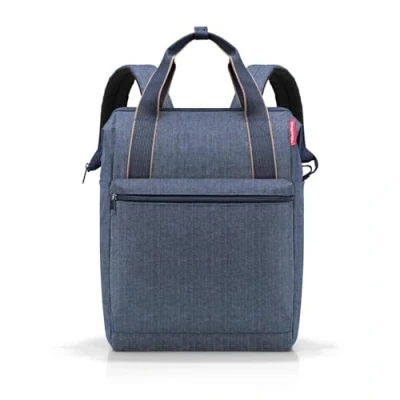 Immagine di Reisenthel Allrounder R Large 45.5 CM Zaino, Uomo, Taglia: One Size, Herringbone dark blue