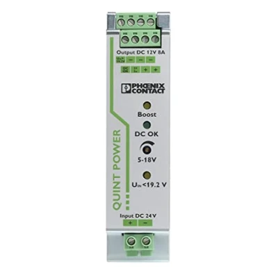 Immagine di Phoenix Contact QUINT PS/24DC/12DC/ 8 Alimentatore per guida DIN 12 V/DC A Num. uscite:1 x Contenuto 1 pz.
