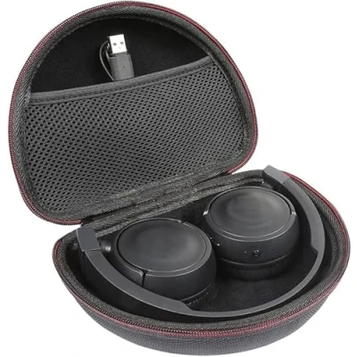 Immagine di WERICO Custodia rigida da viaggio per JBL JR310BT JR310 Tune 510BT Cuffie Wireless Bambini con Limitatore di Volume e Bluetooth (Nero)