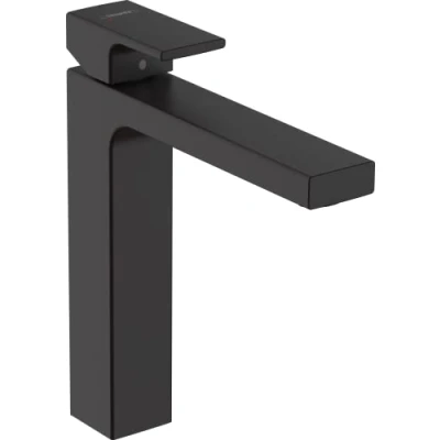 Immagine di hansgrohe Vernis Shape Miscelatore monocomando lavabo 190 con saltarello, nero opaco, 71562670