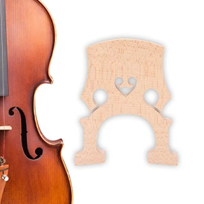 Immagine di Bnineteenteam 2 Pezzi di Ricambio per Violoncello in Legno Acero Stile 4/4 e 3/4 Accessori Archi orchestrali(4/4)