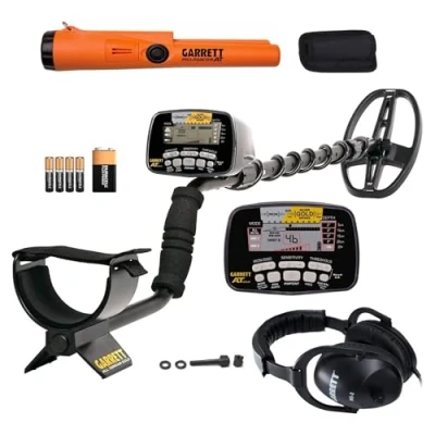 Immagine di Garrett AT Gold Metal detector impermeabile con cuffie e localizzatore ProPointer