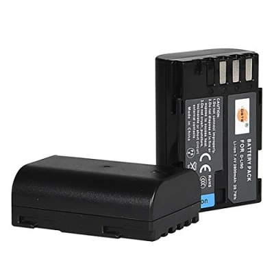 Immagine di DSTE 2 X D LI90 Batteria ricaricabile agli ioni di litio compatibile con Pentax K 7 7D 5 645D K5IIS K52 K5II K01 3 Mark III