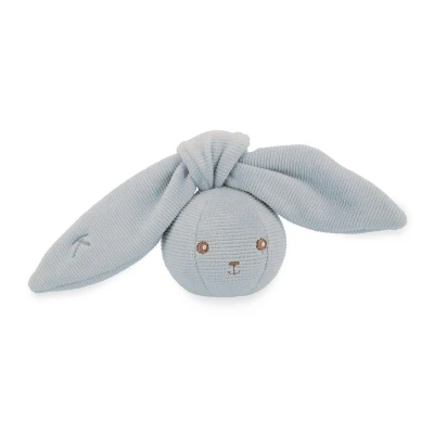 Immagine di KALOO Lapinoo Pallina Sonaglio Coniglio 6 cm Color Blu per Neonato in Velluto Materiale Ultra Soffice dalla Nascita K218024