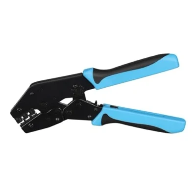 Immagine di Toolland Pinza a crimpare leggera per connettori non isolati, dimensione filo 0,05 1 mm², 18 30 AWG, l&#039;esperta in prestazioni di crimpatura precise