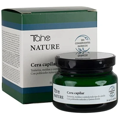 Immagine di Tahe Nature Cera per capelli tutti i tipi di capelli, con polifenoli naturali e quinoa dorato, 50 ml