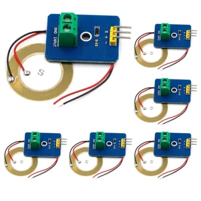 Immagine di GERUI 6 moduli in ceramica piezo vibrazione 3,3 V 5 rileva vibrazioni sensore di uscita segnale analogico modulo elettronico singolo per Arduino fai da te