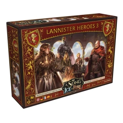 Immagine di CMON, A Song of Ice &amp; Fire Eroi di Haus Lennister III, Espansione, Tabletop, 2 giocatori, dai 14+ anni in su, 45 60 minuti, tedesco, multilingue
