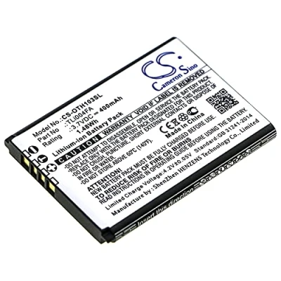 Immagine di TECHTEK batterie compatibile con [Alcatel] OneTouch 1013X, 1035D, 1046D, OT 1046D sostituisce TLi004FA FBA