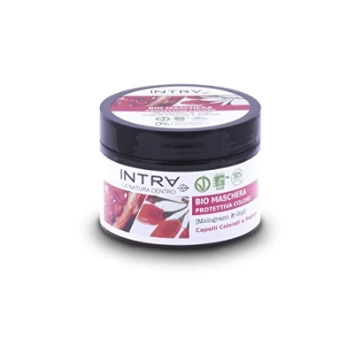 Immagine di INTRÀ Melograno &amp; Goji Maschera Capelli Biologica Protettivo colore 250ml