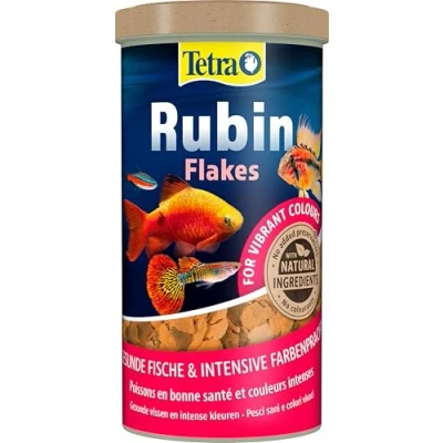 Immagine di Tetra Rubin Flakes Mangime Completo per Una colorazione intensa, 1 L
