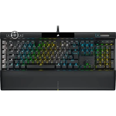 Immagine di Corsair K100 RGB tastiera USB QWERTY Inglese UK Nero (KYB Optical Mechanical RGB) ==98note236 24 07/03/20220,9