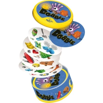 Immagine di Zygomatic, Dobble Camping, Gioco di Carte, Età 6+, 2 8 Giocatori, Tempo 15 Minuti, 1. 55 Card (ASMDOBCAMP01EN) Lingua Inglese