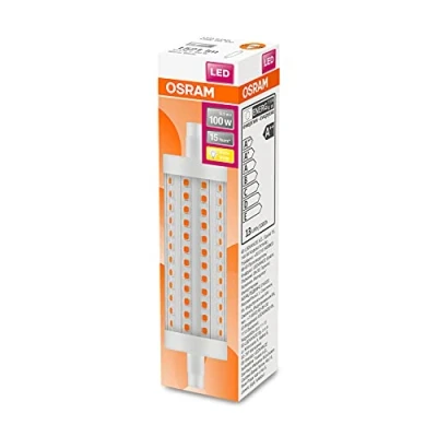 Immagine di OSRAM Lampada LED Star Line 118 100 FS, luce bianca calda, SMD, trasparente, R7s