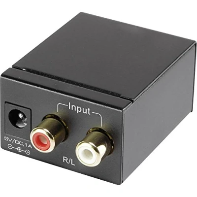 Immagine di AV Convertitore [RCA Toslink, RCA Digitale] SpeaKa Professional SP ADC CTK