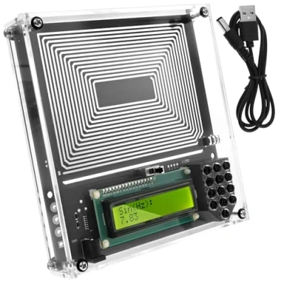 Immagine di Schumann generatore di risonanza per onde da 0,01 Hz a 30000 Hz, quadrate e inverse regolabili, frequenze ultra basse 7,83 con copertura antipolvere
