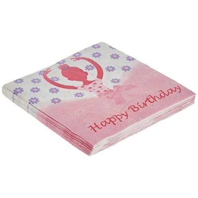 Immagine di Creative Converting, 16 tovaglioli di carta con disegno ballerina tutu, per compleanno