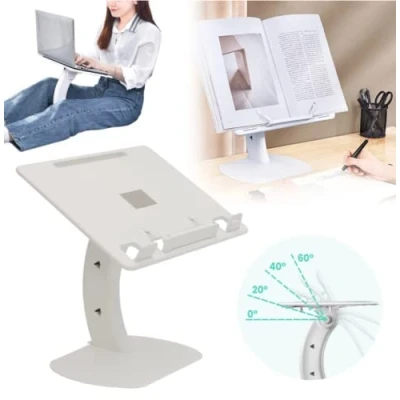 Immagine di Akls Lap Desk, Multifunction Folding Adjustable Laptop Stand Suporte Notebook Desk Desktop Reading Table for Home Working