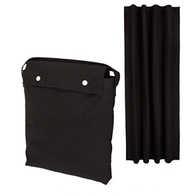 Immagine di Amazon Basics Tenda oscurante buio totale portatile con ventose, da viaggio Nero