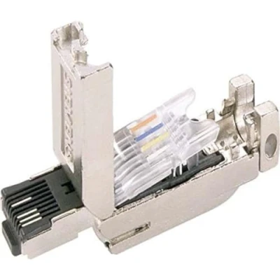 Immagine di Siemens Simatic Net Set connettore RJ45 con cover Metalica robusta, 50u)