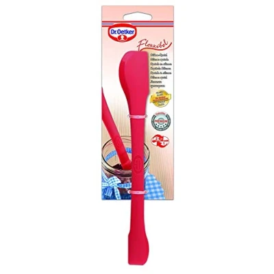 Immagine di Dr. Oetker Spatola, Silicone, Rosso, 27cm