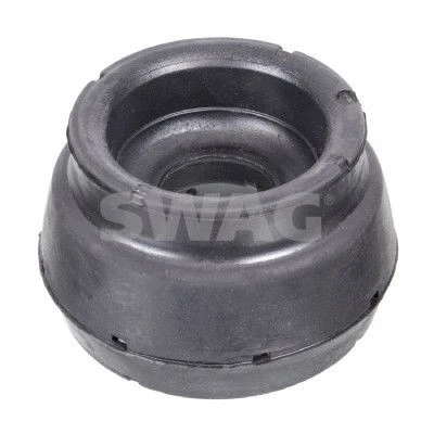 Immagine di SWAG 30 54 0012 supporto ammortizzatore a molla Assale anteriore Sx, Dx senza cuscinetto sfere, Gomma