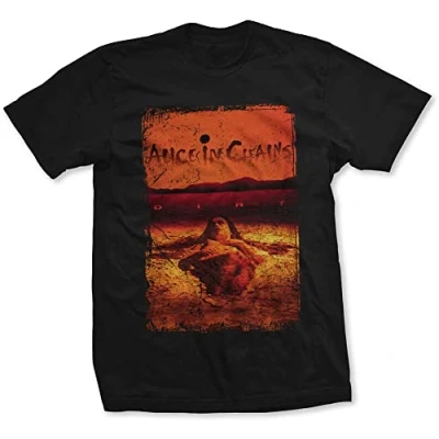 Immagine di Alice in Chains Maglietta da Uomo, Colore: Nero XL