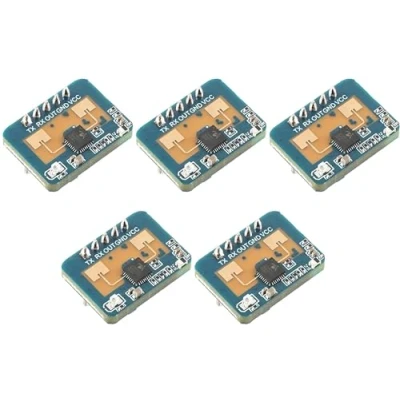 Immagine di TECNOIOT 5 pz LD2410C 24GHz FMCW HVAC Modulo di induzione Radar a Onde