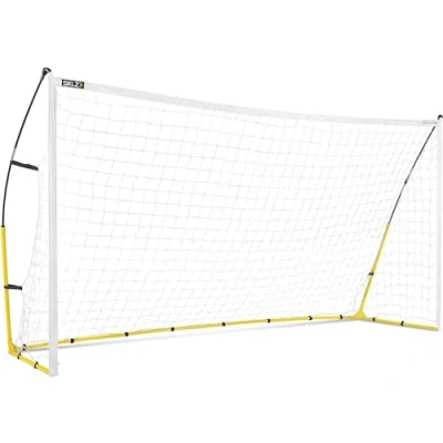 Immagine di SKLZ Socer Obiettivo 12x6 (2.0), Quickster Porta da Calcio per Bambini, Ultra Portatile, Set rapido, Bianco/Nero/Giallo, 3,7 m x 1,8 Unisex, 12 6