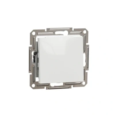 Immagine di APC Schneider Electric Interruttore On/Off Bianco Asfora (RAL 9003) EPH0170121D, Pulsante + Interruttore,