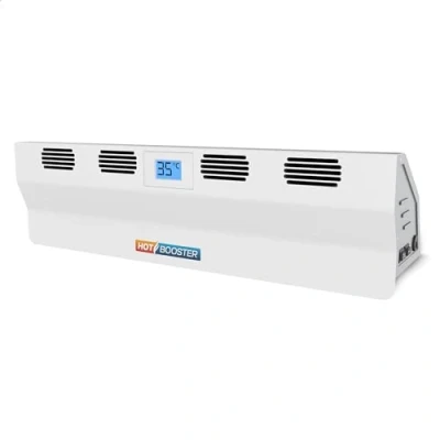 Immagine di LTC HOT BOOSTER Diffusore termico a batteria per radiatori Efficiente ed economico La soluzione che reindirizza l&#039;aria calda dei in orizzontale Bianco