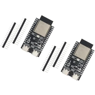 Immagine di TECNOULAB 2 pezzi Scheda di sviluppo ESP32 C6 doppia tipo C N16 16 MB Flash WiFi + Bluetooth WiFi6