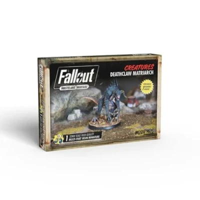 Immagine di Gate Keeper Games Modiphius Entertainment Fallout Wasteland Warfare Creatures: Deathclaw Matriarch Miniatures Unpainted