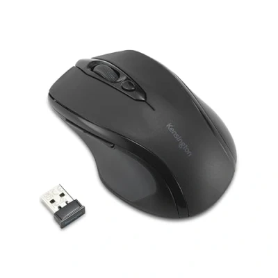 Immagine di Kensington MY310 EQ Mouse Wireless con Rotella di Scorrimento Cliccabile, Compatibile Windows, macOS e ChromeOS, Composto al 59% da Plastica Riciclata Post Consumo (PCR)*, (K72481WW)