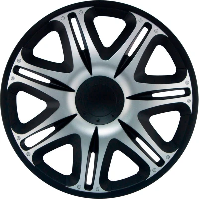 Immagine di J TEC Nascar J13558 Copricerchi 13Inch nero/argento