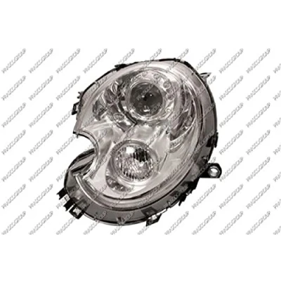 Immagine di PRASCO MN3084824 fari Sx D1S, D1S/H1, H1 bianco con motore regolazione assetto MINI: Hatchback