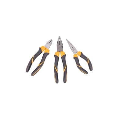 Immagine di Beta 1169GBM/D3 Assortimento di 1 pinza universale, becchi mezzotondi lunghi e tronchese, impugnatura bimateriale, con finitura industriale