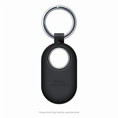 Immagine di Samsung Silicone Cover Nero Galaxy SmartTag 2