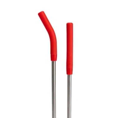 Immagine di Hydro Flask Stainless Steel Straw Set Goji Accessori per bottiglie d&#039;acqua
