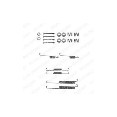 Immagine di DELPHI LY1229 Kit accessori, Ganasce freno PEUGEOT: 206 Hatchback, SW, Van, CITROËN: Saxo Hatchback
