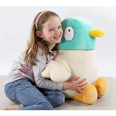 Immagine di Sarah &amp; Duck 1007 Peluche a forma di anatra, 60 cm, multicolore